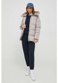 Hetrego kurtka puchowa Sloan damska kolor beżowy zimowa. Kolor: beżowy. Materiał: puch. Sezon: zima #2