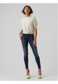 Vero Moda Sweter Doffy 10278313 Écru Regular Fit. Materiał: syntetyk