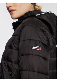 Tommy Jeans Kurtka przejściowa Quilted Tape DW0DW15168 Czarny Regular Fit. Kolor: czarny. Materiał: syntetyk #5