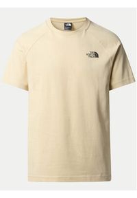 The North Face T-Shirt NF0A87NU Beżowy Regular Fit. Kolor: beżowy. Materiał: bawełna #6