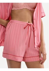 Triumph Szorty piżamowe Amourette Jacquard 10227207 Różowy Regular Fit. Kolor: różowy. Materiał: wiskoza #2