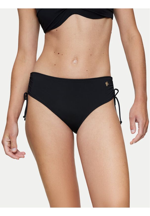Triumph Dół od bikini Summer Twist 10222264 Czarny. Kolor: czarny. Materiał: syntetyk