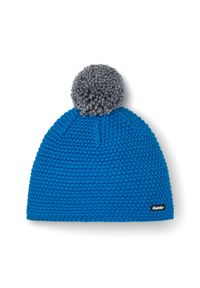 Czapka Eisbar Jamie Pompon MÜ. Kolor: niebieski. Materiał: wełna. Styl: sportowy #1