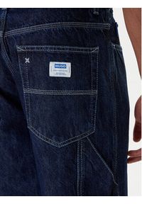 Hugo - HUGO Jeansy Carpenter 50553473 Granatowy Baggy Fit. Kolor: niebieski #3