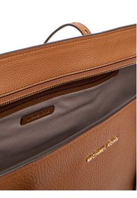 MICHAEL Michael Kors Torebka Quinn 30T5GQNT9L Brązowy. Kolor: brązowy. Materiał: skórzane #4