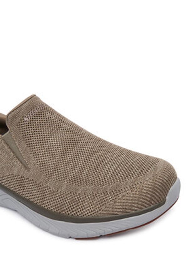 skechers - Skechers Sneakersy 205345/TPE Beżowy. Kolor: beżowy. Materiał: materiał