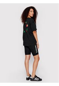 Converse T-Shirt Strawberry 10023938-A01 Czarny Relaxed Fit. Kolor: czarny. Materiał: bawełna #4