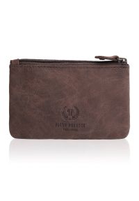 Zestaw skórzany damski PAOLO PERUZZI ZUP-36-BR brązowy. Kolor: brązowy. Materiał: skóra #1