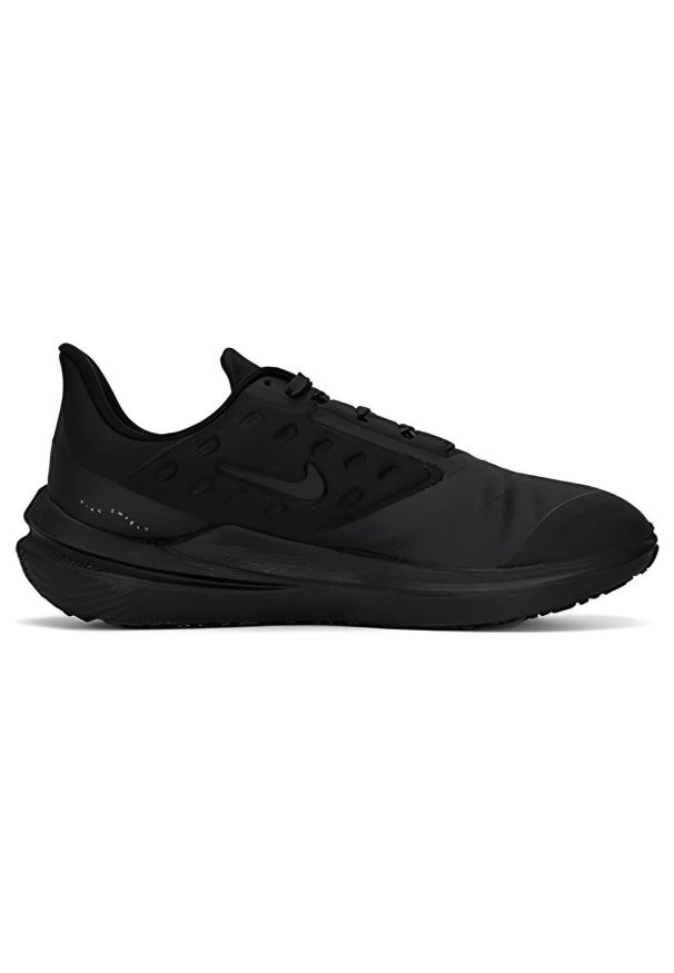 Buty do biegania męskie Nike Air Winflo 9 Shield. Okazja: na co dzień, do pracy, na spacer. Kolor: czarny. Sport: turystyka piesza