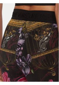Versace Jeans Couture Legginsy 79HAC107 JS487 Kolorowy Flare Fit. Materiał: syntetyk. Wzór: kolorowy #3