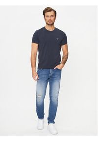 Emporio Armani Underwear Komplet 2 t-shirtów 111267 3F720 70835 Granatowy Regular Fit. Kolor: niebieski. Materiał: bawełna #6