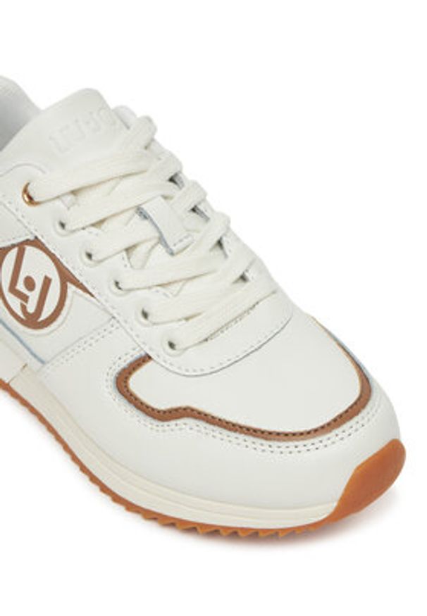 Liu Jo Sneakersy Rosy 905 4A5713 PX474 Biały. Kolor: biały. Materiał: skóra