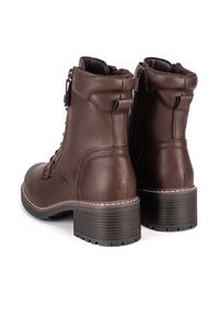Clara Barson Trzewiki WYL3984-1 Brązowy. Kolor: brązowy. Materiał: skóra #4