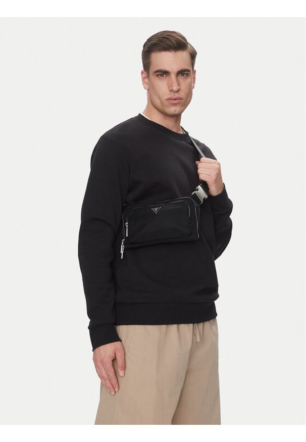 Guess Nerka Milano HMMINY P5214 Czarny. Kolor: czarny. Materiał: materiał