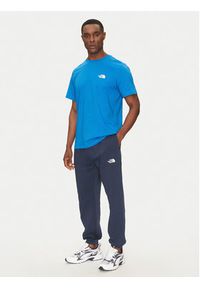 The North Face Spodnie dresowe Simple Dome Light NF0A8C41 Granatowy Regular Fit. Kolor: niebieski. Materiał: bawełna, syntetyk #4