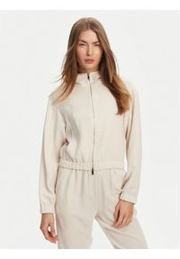 Marella Bluza Daria 2513041045 Écru Regular Fit. Materiał: syntetyk
