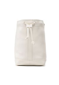 Calvin Klein Jeans Torebka Re-Lock Drawstring Bag Mini K60K610450 Biały. Kolor: biały. Materiał: skórzane #5