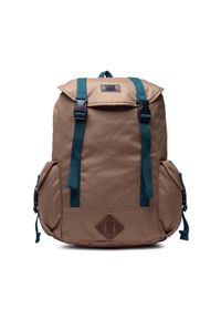 Vans Plecak Basecamp Backpack VN0A7RXODZ91 Brązowy. Kolor: brązowy. Materiał: materiał