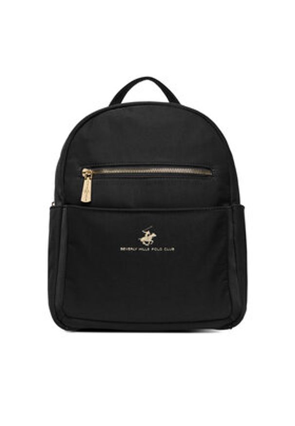 Beverly Hills Polo Club Plecak CEOWB-BHPC-L-006-09 Czarny. Kolor: czarny. Materiał: materiał