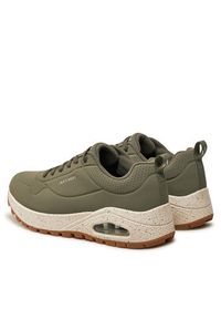 skechers - Skechers Sneakersy 183048/OLV Zielony. Kolor: zielony. Materiał: skóra #5