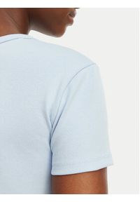 Hugo - HUGO T-Shirt Delanor 50512000 Niebieski Slim Fit. Kolor: niebieski. Materiał: bawełna #5