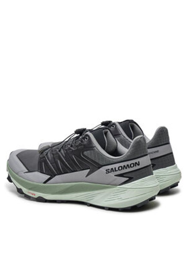 salomon - Salomon Buty do biegania Thundercross L47560800 Szary. Kolor: szary. Materiał: materiał