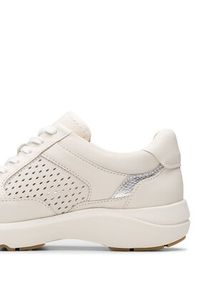 Clarks Sneakersy Tivoli Walk 26181361 Biały. Kolor: biały. Materiał: skóra #7