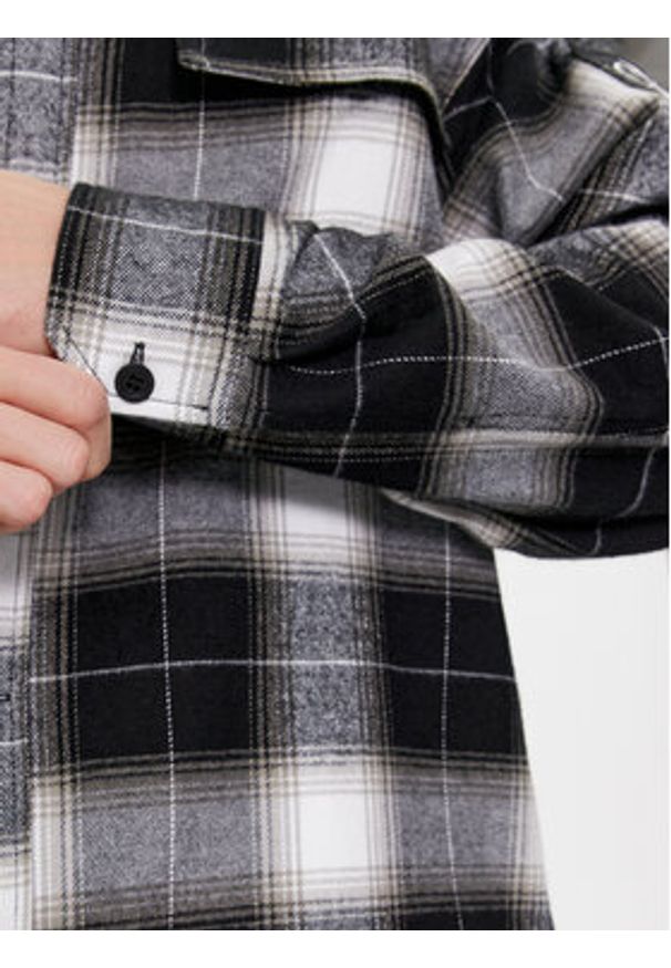 Calvin Klein Jeans Koszula Check Shirt J30J324611 Czarny Regular Fit. Kolor: czarny. Materiał: bawełna