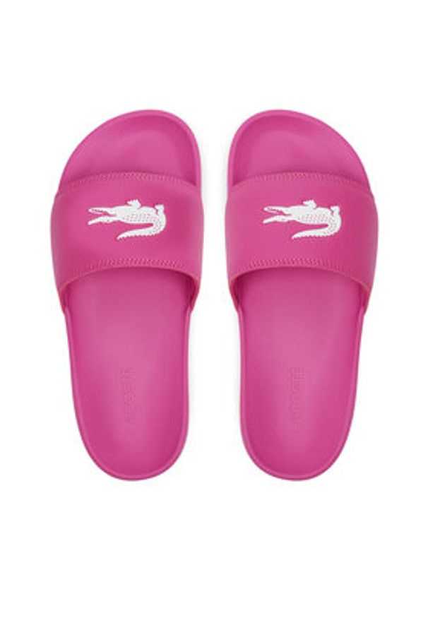 Lacoste Klapki Serve 0.0 7-49CFA0042 Różowy. Kolor: różowy. Materiał: skóra