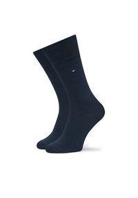TOMMY HILFIGER - Tommy Hilfiger Skarpety długie 701235376 Granatowy. Kolor: niebieski. Materiał: materiał, bawełna #4