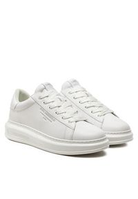 Karl Lagerfeld - KARL LAGERFELD Sneakersy KL52584 Biały. Kolor: biały. Materiał: skóra #6