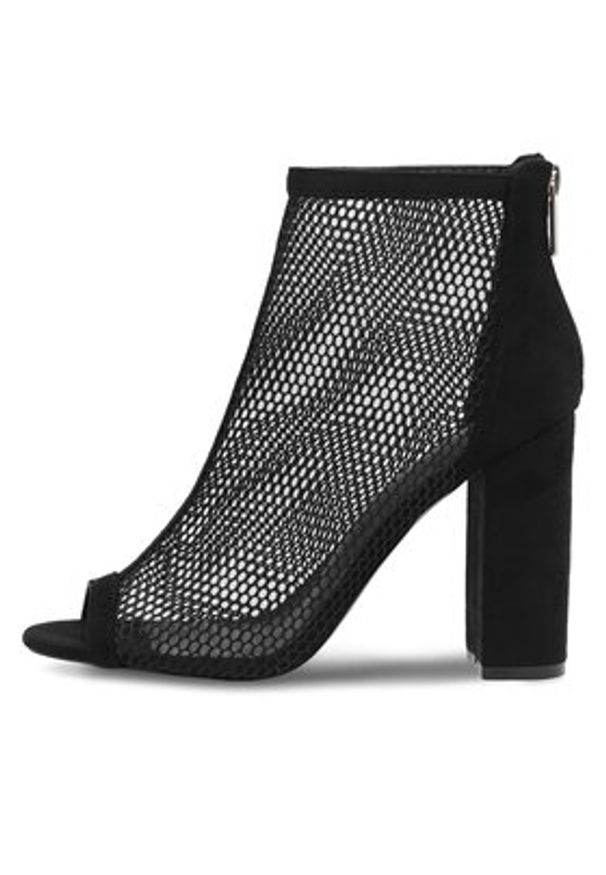 Jenny Fairy Botki Arina LS4937-80 Czarny. Kolor: czarny. Materiał: materiał