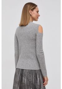 AllSaints Sweter wełniany damski kolor szary. Okazja: na co dzień. Kolor: szary. Materiał: wełna. Długość rękawa: długi rękaw. Długość: długie. Styl: casual #4