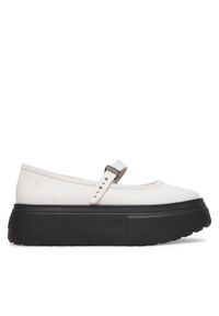 melissa - Melissa Baleriny Soft Ballerina Platform Ad 37858 Biały. Kolor: biały. Obcas: na platformie #1