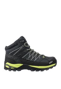 Buty trekkingowe męskie CMP Rigel Mid Trekking Wp. Kolor: wielokolorowy, czarny, szary. Materiał: zamsz, materiał. Szerokość cholewki: normalna. Sport: turystyka piesza #1