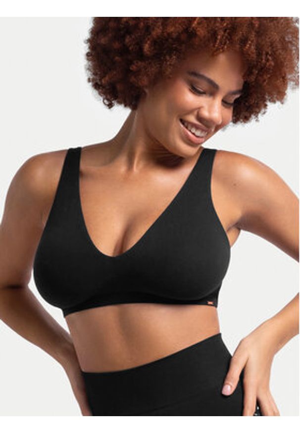 Dorina Biustonosz braletka Essensual FXBR0052MI116 Czarny. Kolor: czarny. Materiał: syntetyk