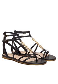 Liu Jo Sandały Sandy 09 SA6123 EX014 Czarny. Kolor: czarny. Materiał: skóra #5