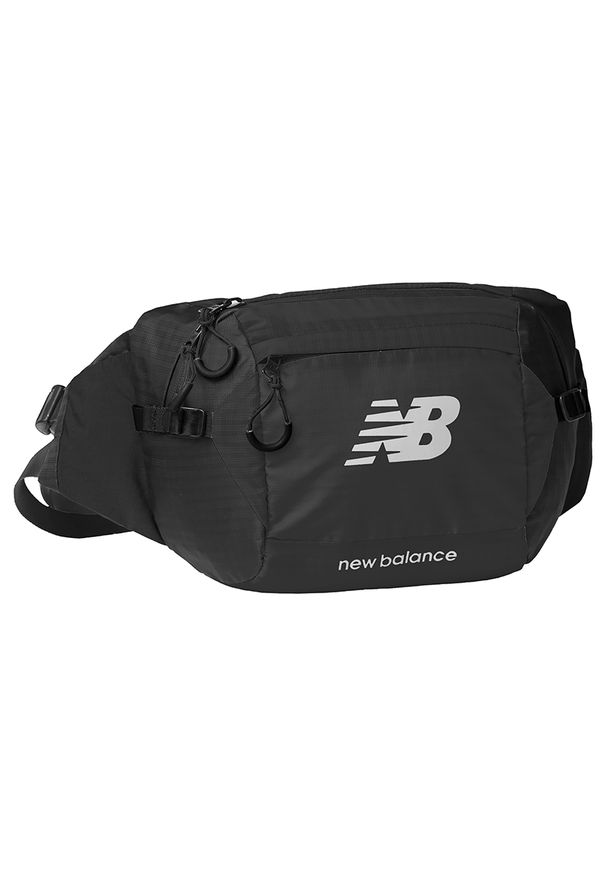 Saszetka New Balance LAB13135BK – czarna. Kolor: czarny. Materiał: materiał
