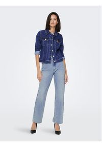 JDY Kurtka jeansowa 15281572 Niebieski Regular Fit. Kolor: niebieski. Materiał: jeans, bawełna #5