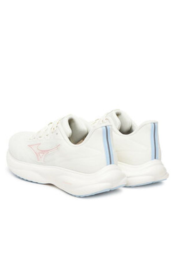 Mizuno Buty do biegania Revolt 4 J1GD2581 Écru. Materiał: materiał