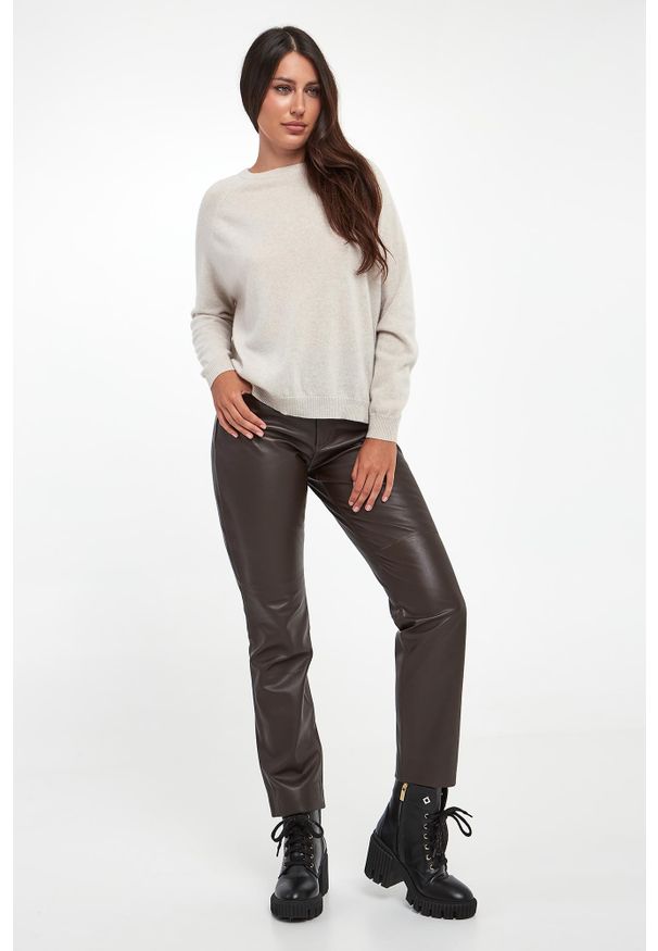 Marella - Sweter damski kaszmirowy Tesa MARELLA. Materiał: kaszmir
