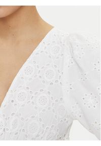 Pepe Jeans Sukienka letnia Delia PL953475 Biały Regular Fit. Kolor: biały. Materiał: bawełna. Sezon: lato #5