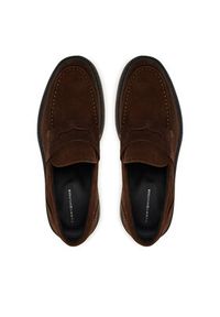 TOMMY HILFIGER - Tommy Hilfiger Mokasyny Comfort Lwt FM0FM05727 Brązowy. Kolor: brązowy. Materiał: zamsz, skóra #5