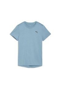 Puma - Damska melanżowa koszulka TAD ESSENTIALS PUMA. Kolor: niebieski. Wzór: melanż. Sport: bieganie #1