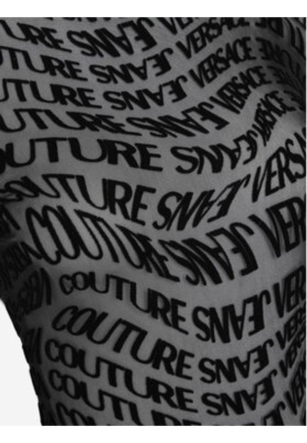 Versace Jeans Couture Body 79HAM221 JS490 Czarny Slim Fit. Kolor: czarny. Materiał: syntetyk