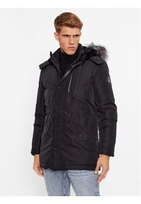 Guess Parka M3BL20 WFOW2 Czarny Regular Fit. Kolor: czarny. Materiał: syntetyk #1