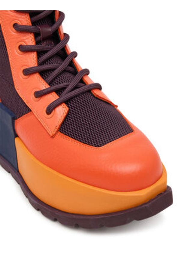 United Nude Trzewiki Roko Trooper 10967924165 Pomarańczowy. Kolor: pomarańczowy. Materiał: skóra