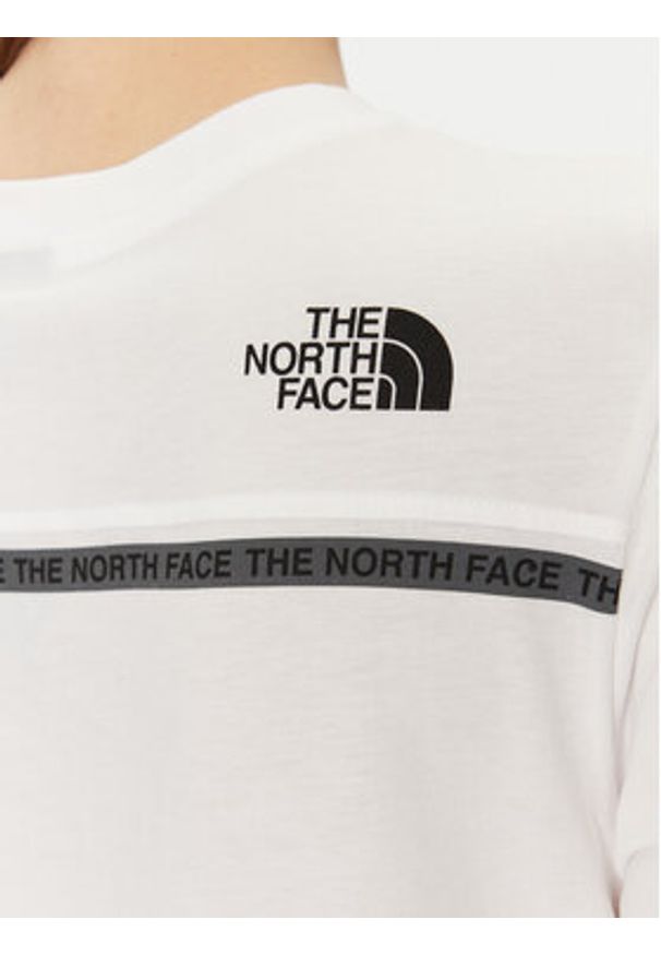 The North Face T-Shirt Zumu NF0A87DJ Biały Relaxed Fit. Kolor: biały. Materiał: bawełna