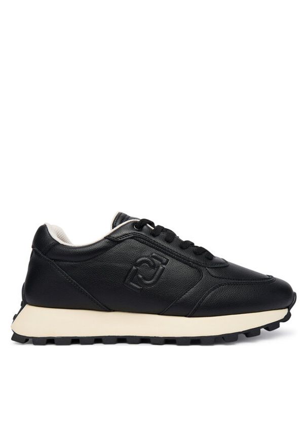 Liu Jo Sneakersy Running 01 7G5025 P0102 Czarny. Kolor: czarny. Materiał: skóra. Sport: bieganie