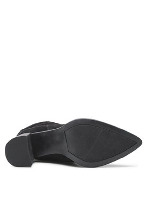 Lasocki Kozaki V623 Czarny. Kolor: czarny. Materiał: skóra, zamsz